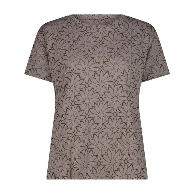 Bloemenprint T-shirt dames CMP