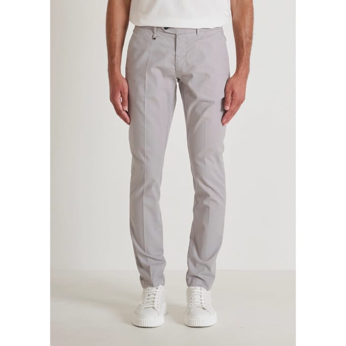 broek mager fit man ijs