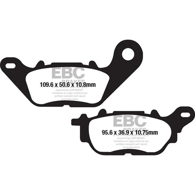 Ebc Fa-series Organic Fa662 Remblokken Zwart