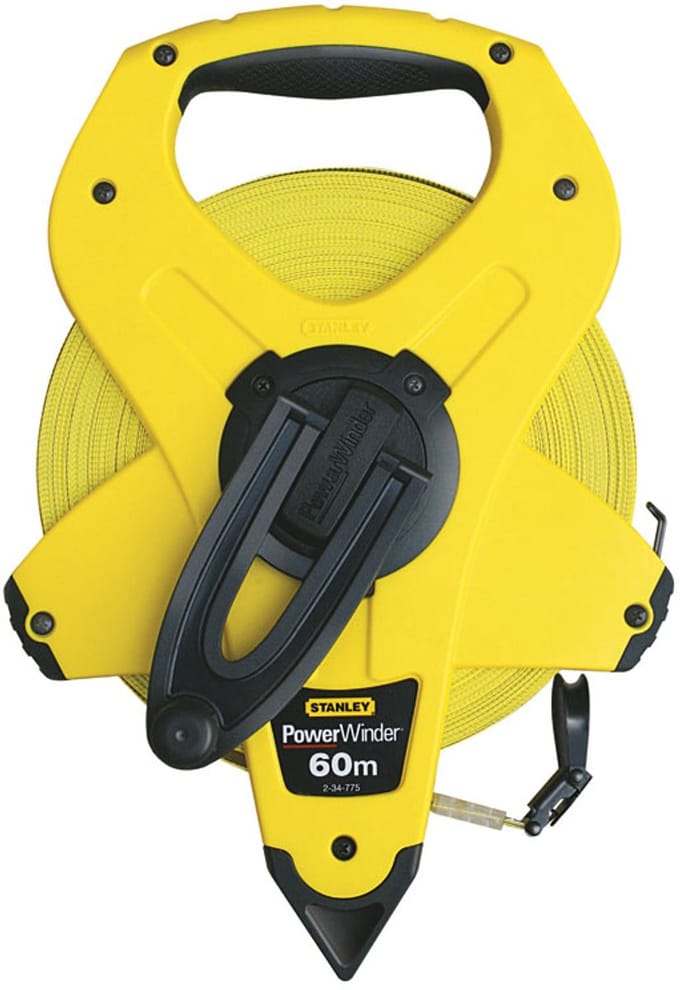 STANLEY 2-34-775 2-34-775 Rolmaat 60 m Glasvezel, ABS kunststof