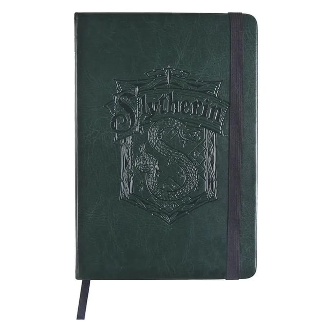 Harry Potter Slytherin - Premium Notizbuch Unisex Notebook - donkergroen - Standard