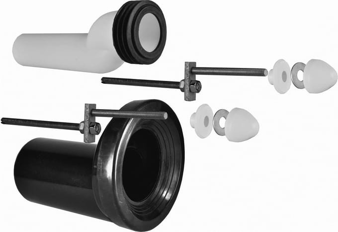 Riko Wandcloset Verhoogset 25 mm voor Inbouwreservoir