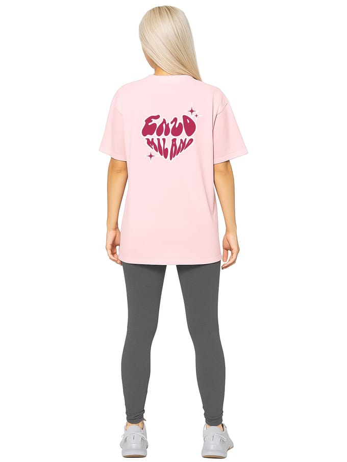 Enzo Milano | Dames Oversized T-shirt & Leggingset