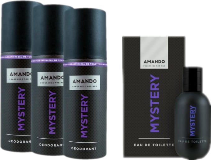 Amando Mystery - Eau de Toilette & Deo Spray - Voordeelverpakking