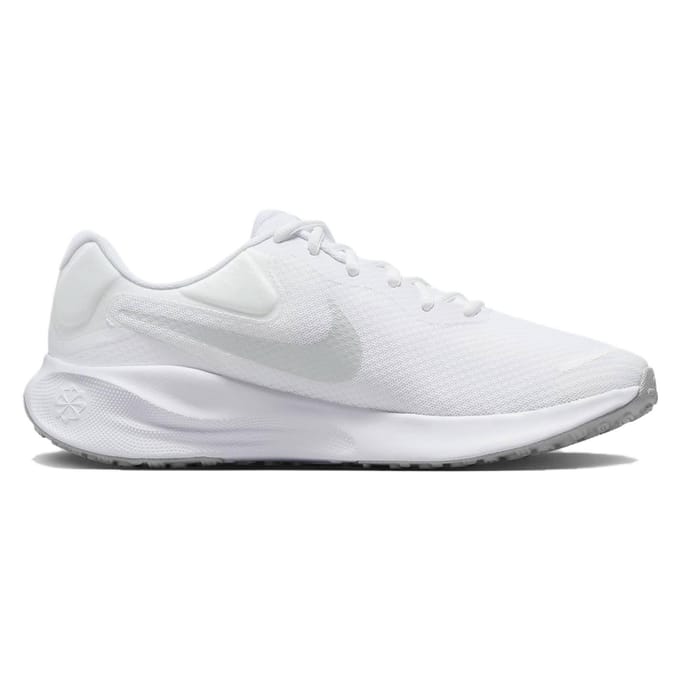 Nike Revolution 7 Wit Puur Platina Hardloopschoenen FB2207-100 40.5 wit