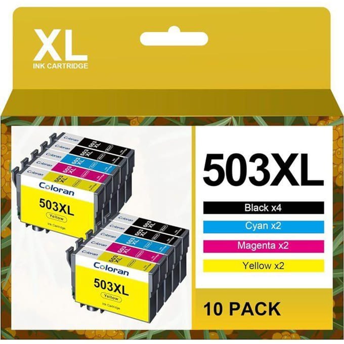503XL 503 Inktcartridges Compatibel Voor Epson 503 XL Voor Epson Expression Home Xp-5200 Xp-5205 Workforce Wf-2960Dwf Wf-2965D