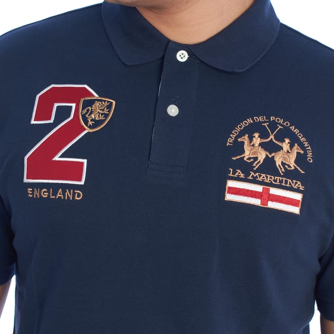 Polo Shirt Korte Mouw La Martina YMP315-PK031