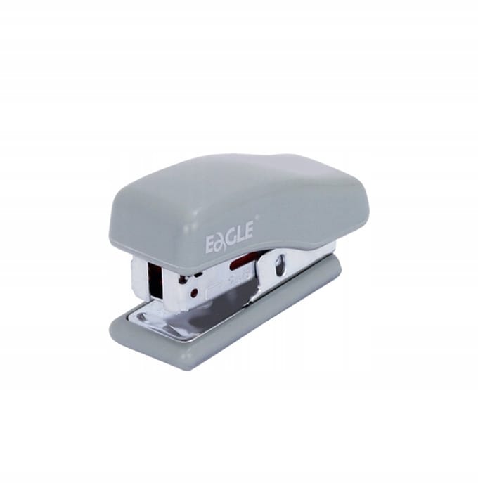 Eagle 868 Mini Nietmal-nietmachine - Grijs, maximaal 20 vellen