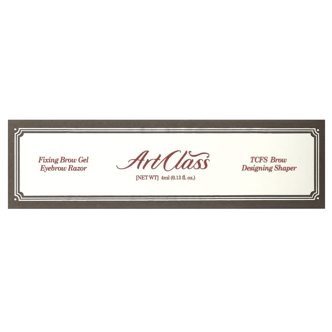 Too Cool for School, ArtColls, Brow Design Shaper, 01 Ash Brown, 0.13 fl oz (4 ml) black