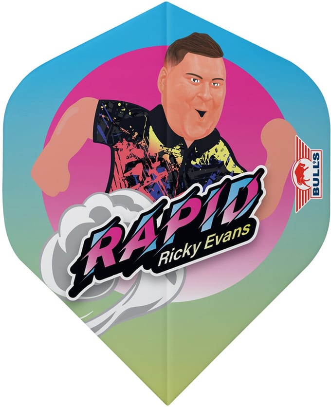 Bull's Ricky Evans Cartoon No.2 - Dart Flights