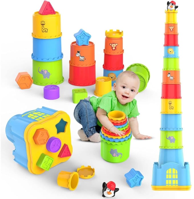 ApexArte® Speelgoed 2 Jaar - Kinderspeelgoed - Multi Kleur