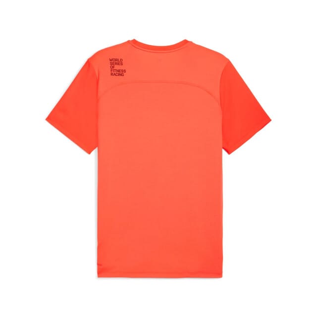 PUMA - m puma x hyrox cloudspun thermoadapt tee - Training t-shirt korte mouw heren - Rood