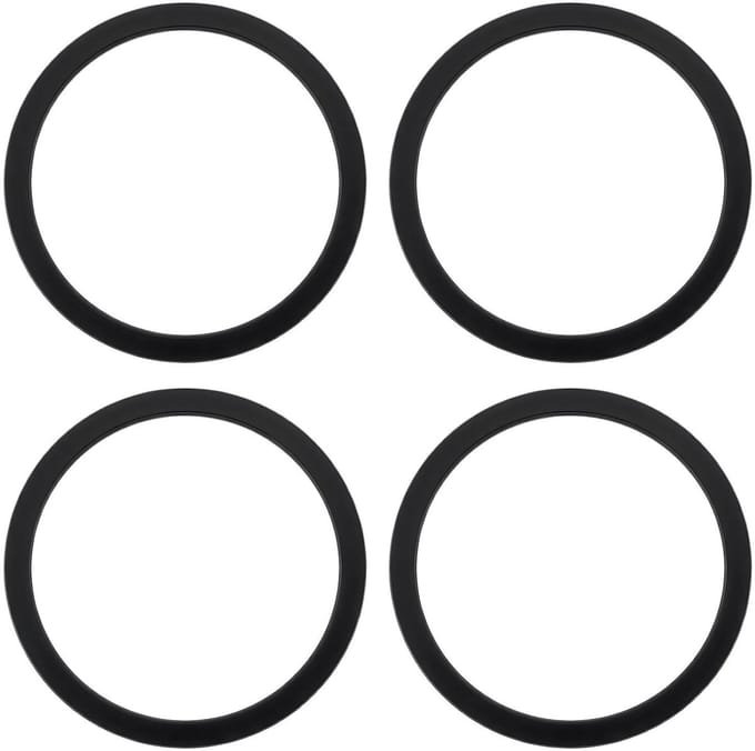 Solidchoice - Set van 4 Aluminium Cassette Hub Spacers voor Fietsen