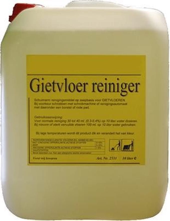 Gietvloerreiniger 10 ltr.
