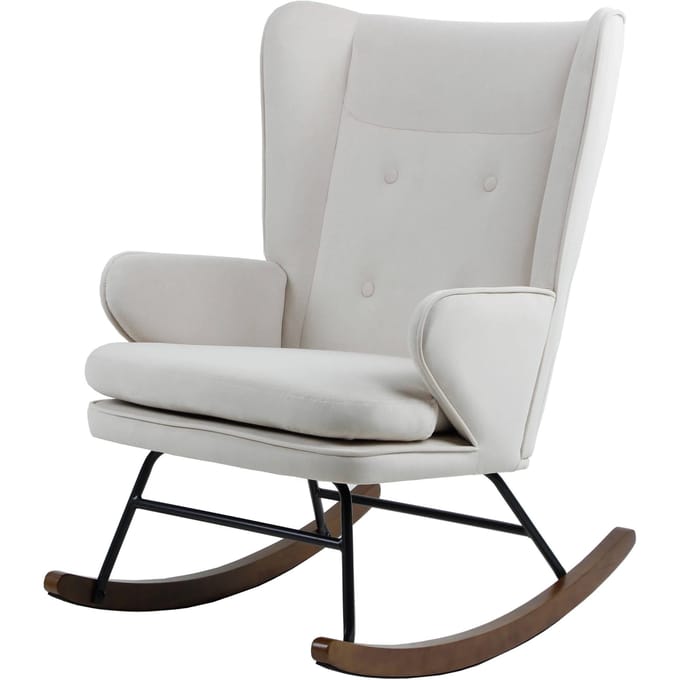 Schommelstoel Melorie velvet | Hearthome & Living