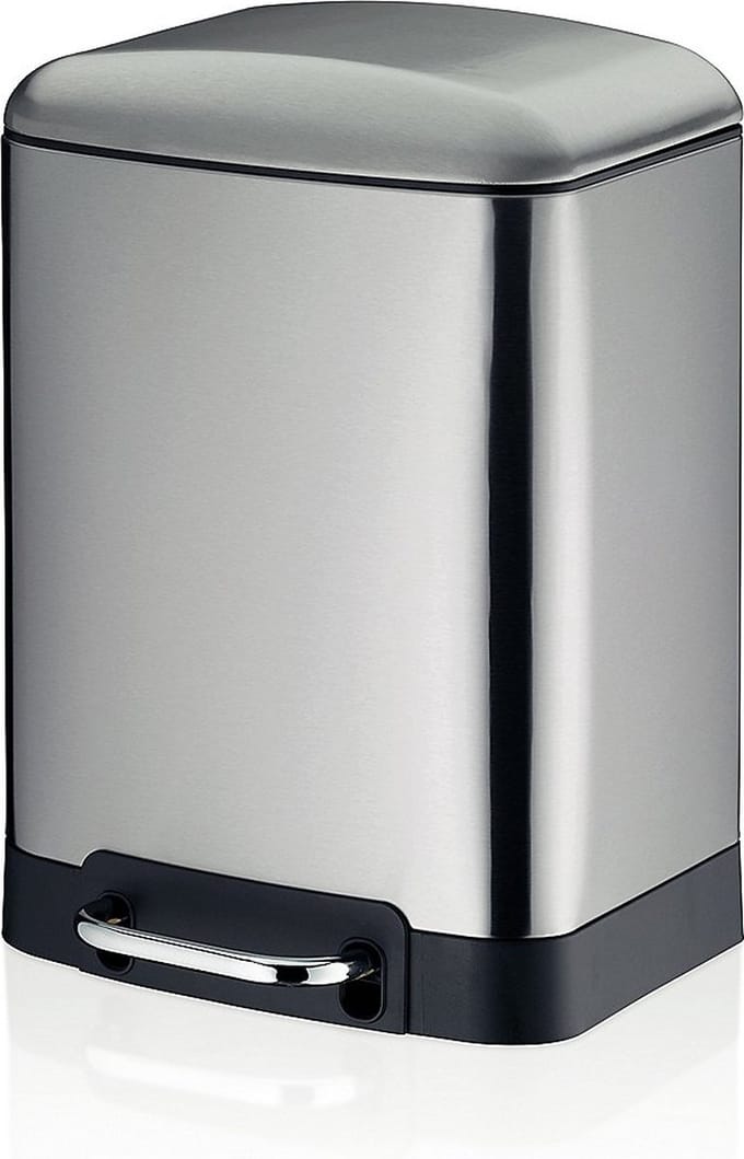 Afvalemmer RVS, 6 L - Kela | Davino