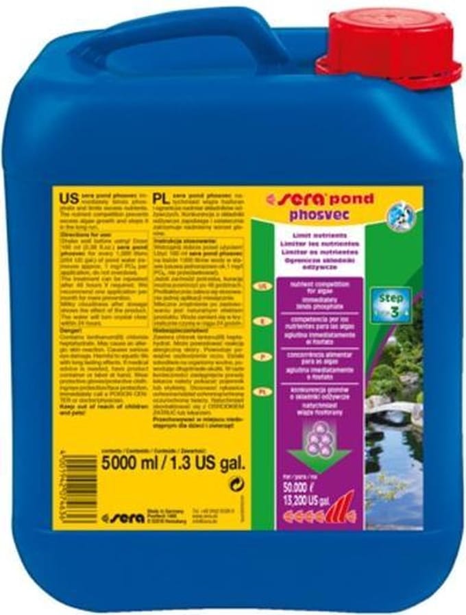 Sera phosvec 5 liter fosfaatverwijderaar