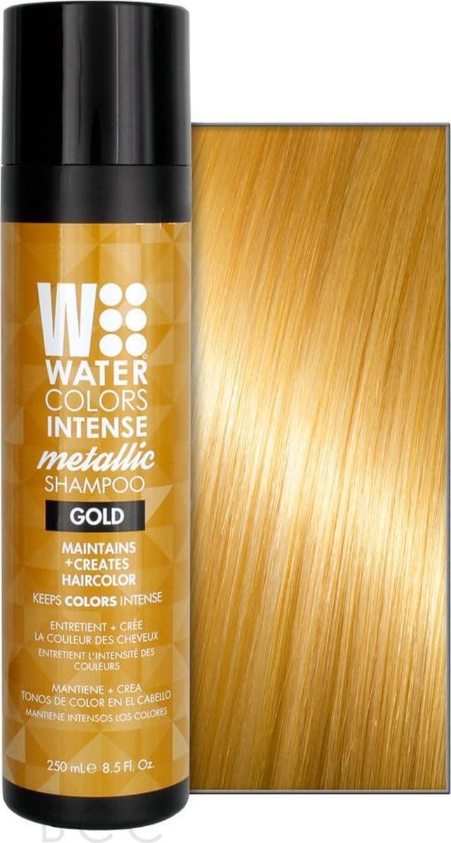 SALE! Tressa Watercolors Intense Shampoo -Intense Metallic Gold