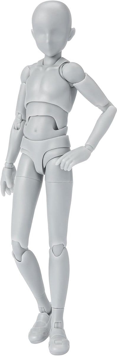 Actiefiguur Tekenhulp Mannelijk Schoolleven DX Set - Grijs