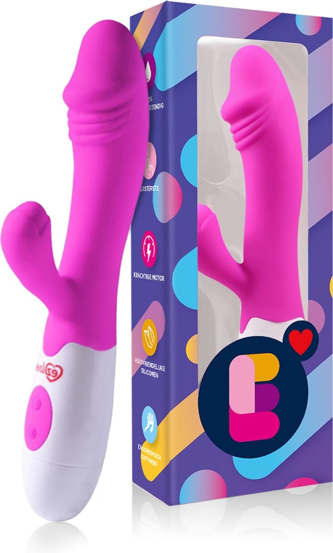EZlove Tarzan Vibrators - Clitoris, vagina en G-spot stimulator - Roze