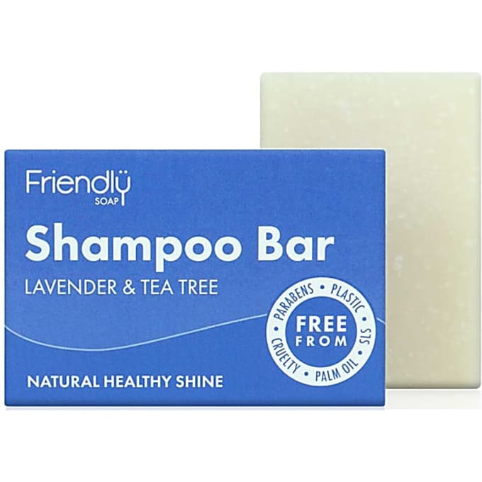 Friendly Soap Shampoo Bar - Lavendel & Tea Tree