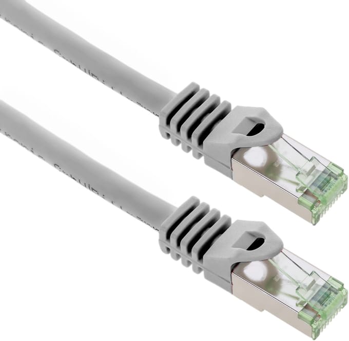 Cat ethernet-netwerkkabel. 8.1 S/FTP 0.25 m Grijs