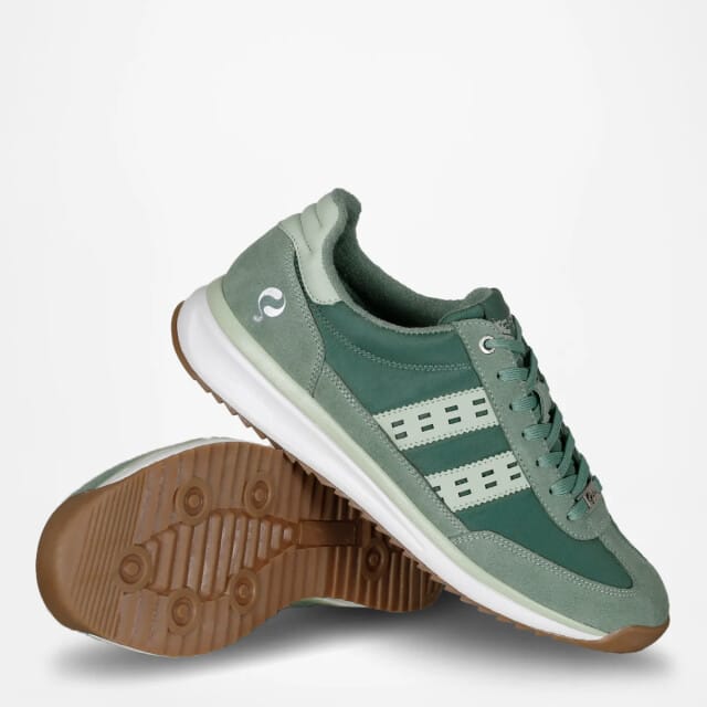 Heren Sneaker Boston Pro - Lichtgroen/ Donkergroen