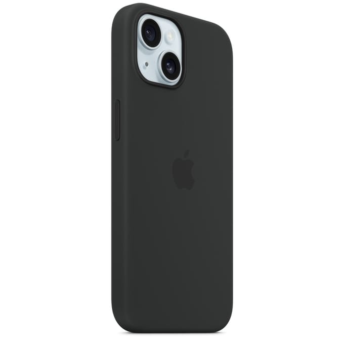 Apple Siliconenhoesje met MagSafe geschikt voor iPhone 15 - Black