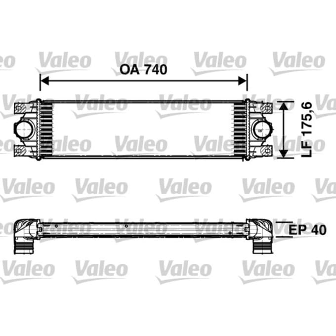 Intercooler VALEO 817637