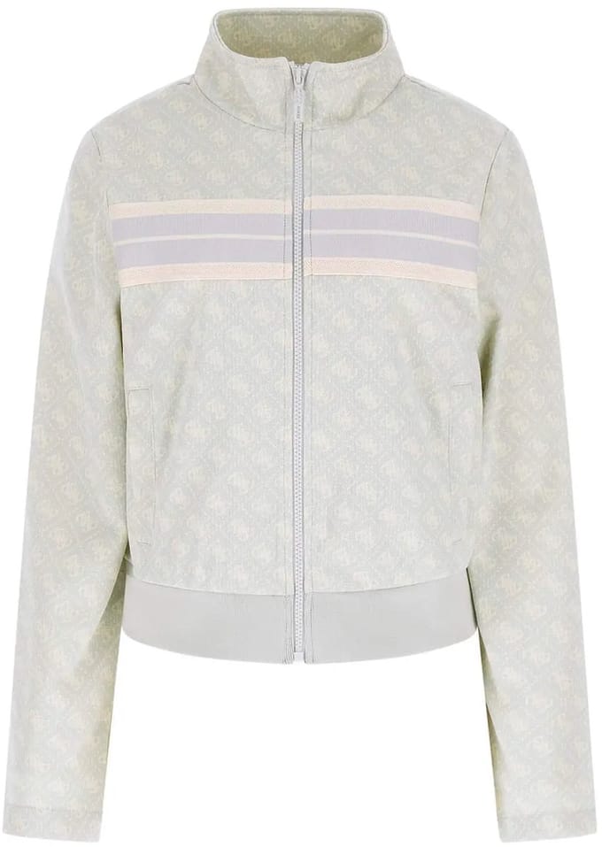 Damessweatshirt met rits Guess Jacquard 4G