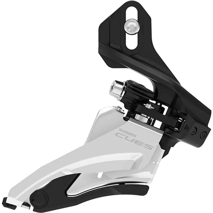 Shimano Cues Side Swing U4000-d Fp Voorderailleur Transparant 2 x 9-10s