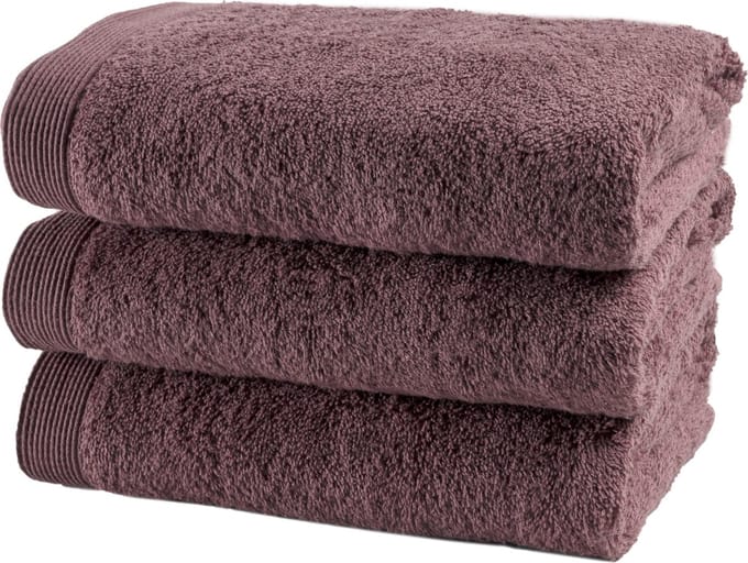 Casilin - Como - set van 3 handdoeken  - 50x100cm - Figue - Paars