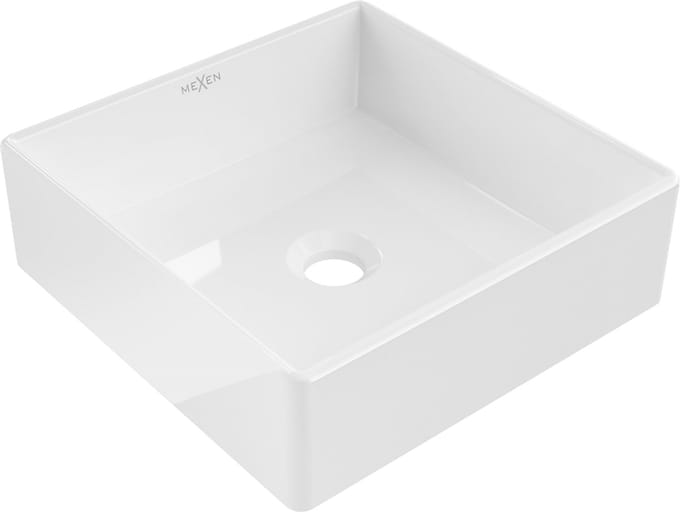Mexen Goya opzetwastafel 35 x 35 cm, wit - 22183500