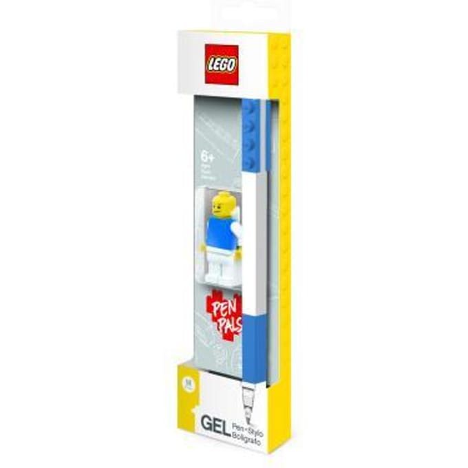LEGO - Gel Pen - met minifiguur - blauw