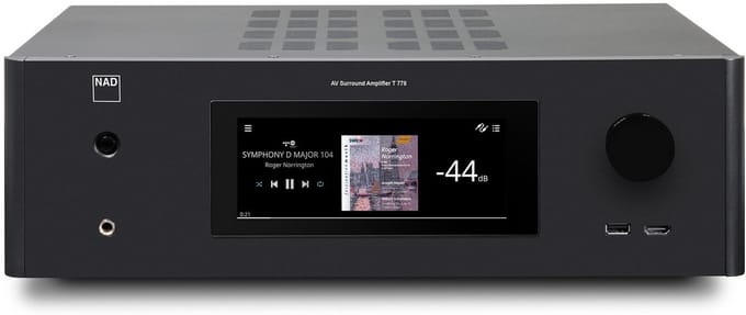 NAD T778 AV Surround Receiver - Graphite