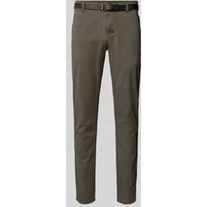 regular fit chino met riem