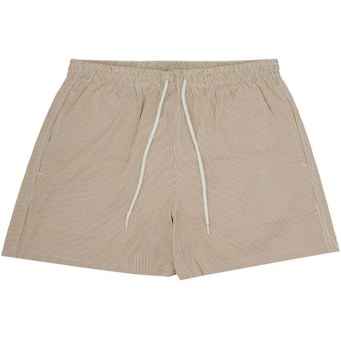 Malo Beige Polyester Korte Broek