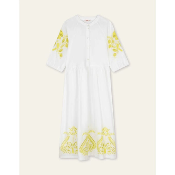 Oilily Diyani Jurk- maat36 Bright Wit
