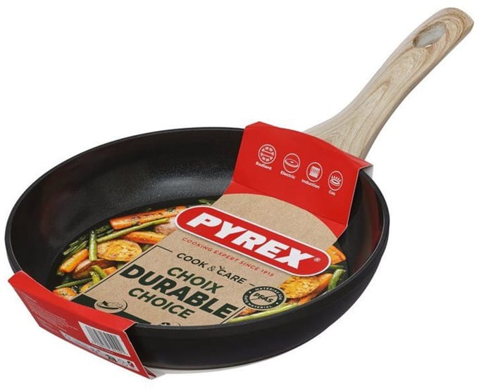 Pyrex – Cook & Care – Koekenpan 22 cm – PFAS-vrij – inductie