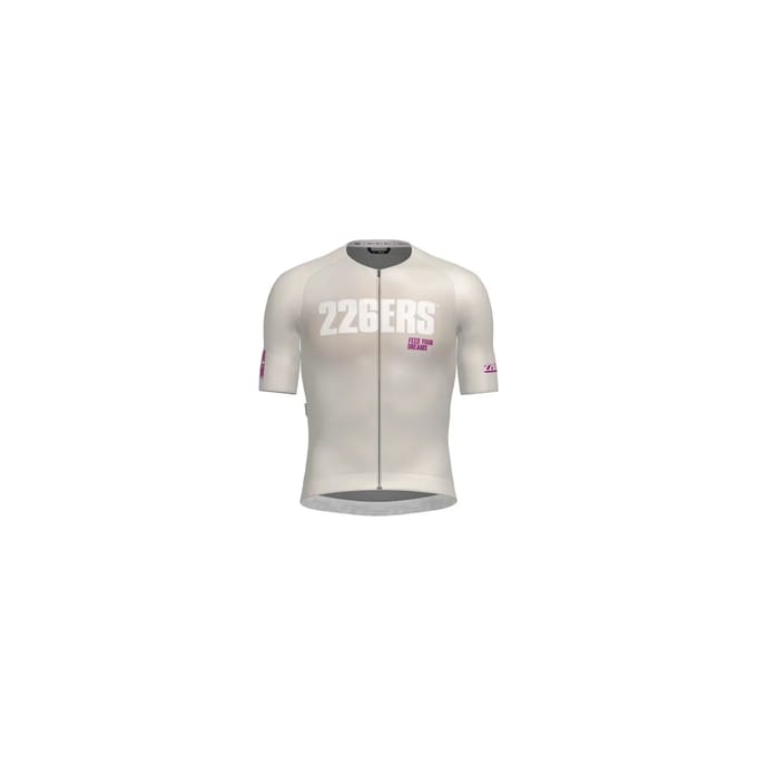226ers Cx Pro 4.0 Korte Mouw Wielertrui Beige XL