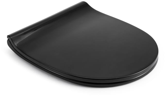 Mesa Living - softclose toiletbril - WC-bril softclose - zwarte WC-bril