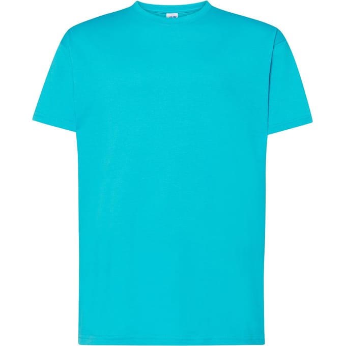 JHK Heren Normaal T-Shirt (Turquoise)