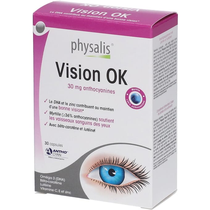 Physalis® Vision OK 30 Zachte capsules