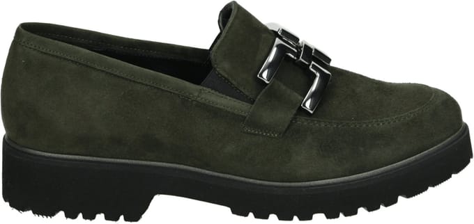 Semler - E8337 - Instappers - Kleur: Groen - Maat: 39