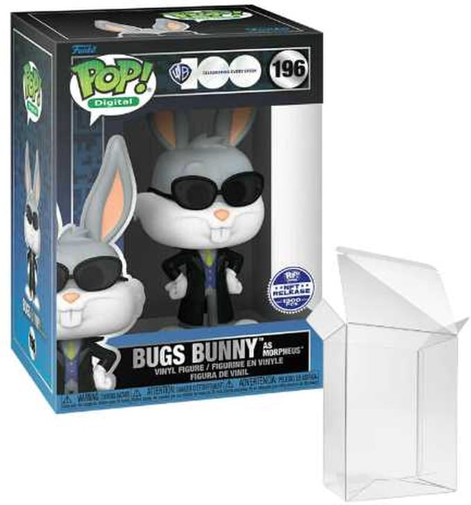 Funko Pop! Animation: Looney Tunes - Bugs Bunny as Morpheus (NFT Legendary) #196 LE1300