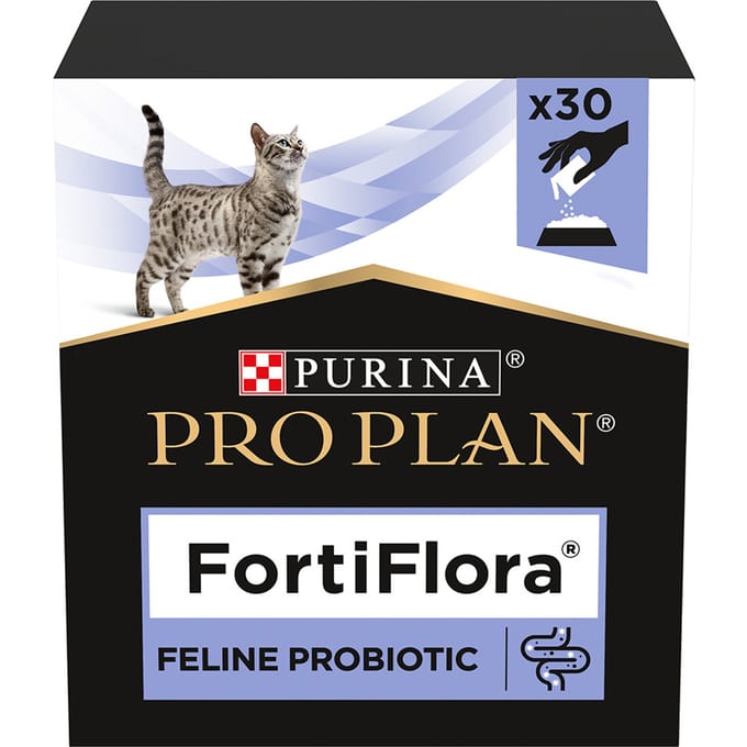 2 x 30 g Fortiflora Feline Probiotic Purina Pro Plan