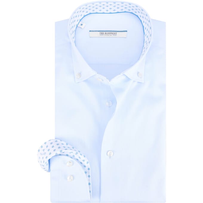 The Blueprint trendy overhemd met lange mouwen bp54-2