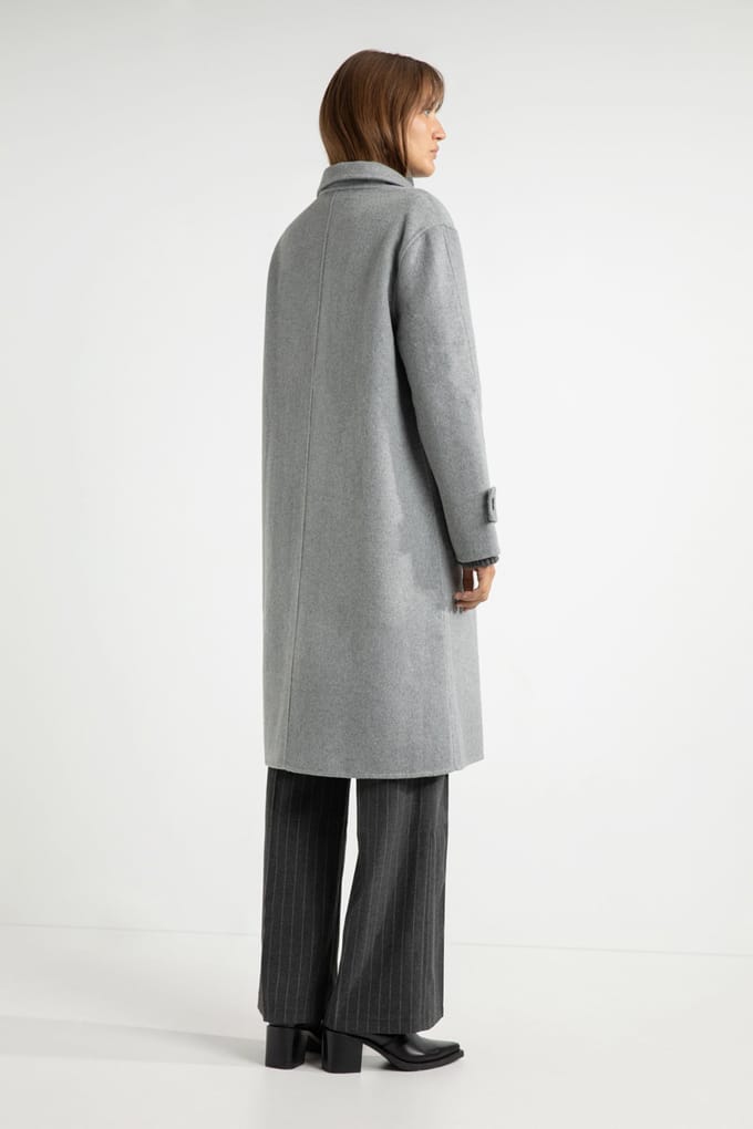 Josephine & Co Sandro Coat Steel Grey Melange Größe: 36 | Winterjacken Outlet | Damen | Grau
