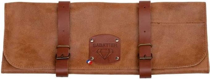 Diamant Sabatier Messenmap leer cognac