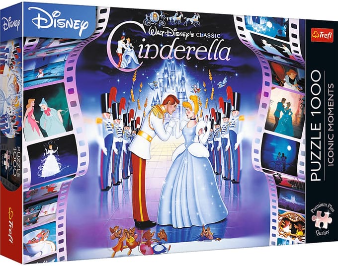Trefl puzzel Disney Princess Cinderella - 1000 stukjes - legpuzzel.
